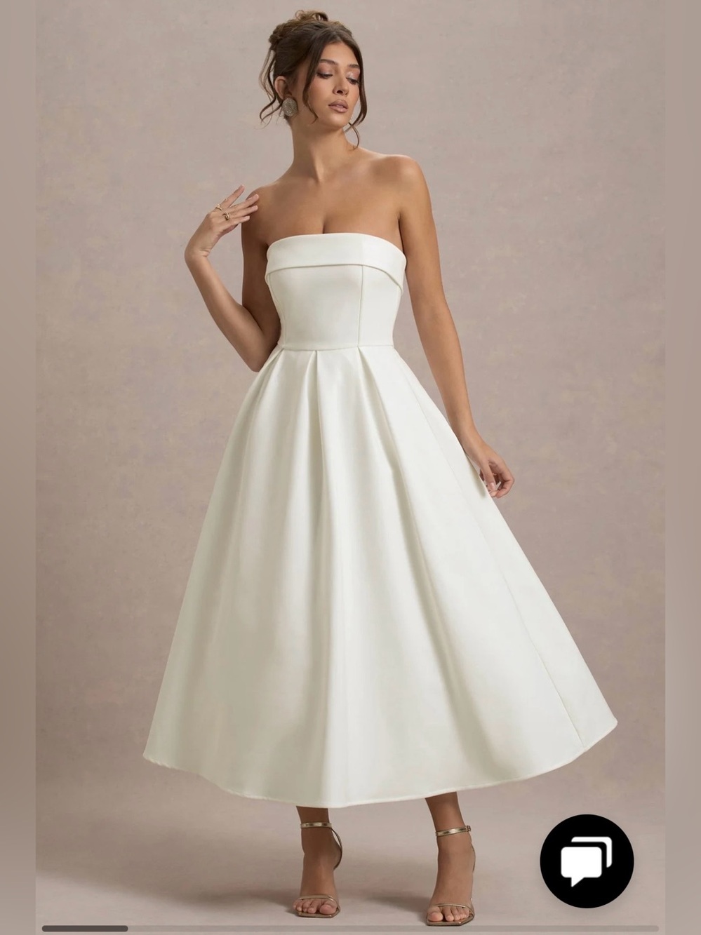 Club L London Strapless Dress - Picture 1 of 4